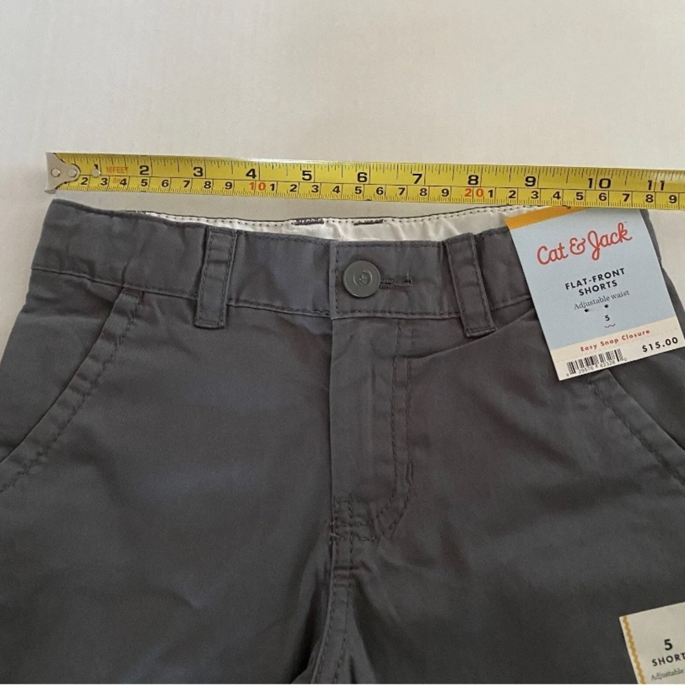 Cat and Jack Shorts Set Of 2 Adjustable Waist Easy Snap Closure HOST PICK - Picture 8 of 9